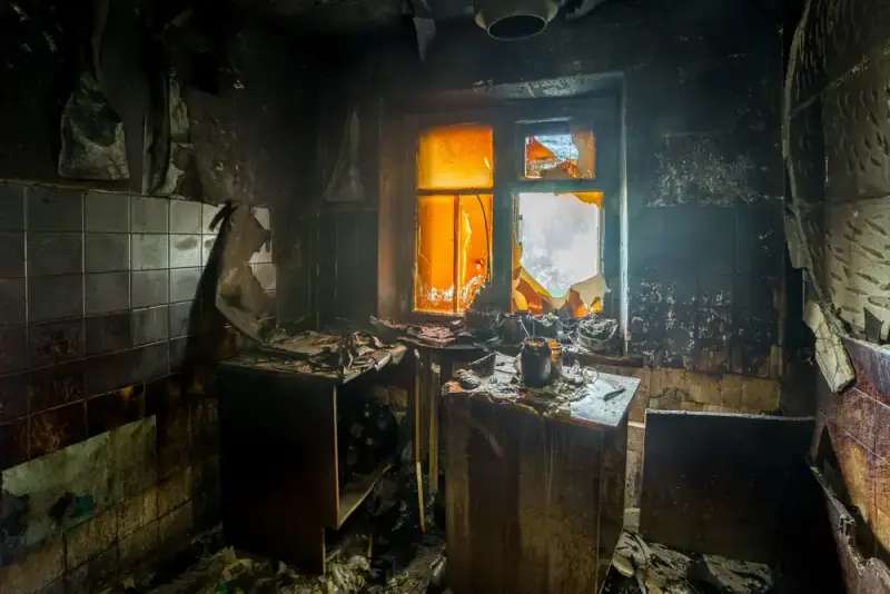 Chimney Fire Cleanup professionals at work in Las Vegas near 89134